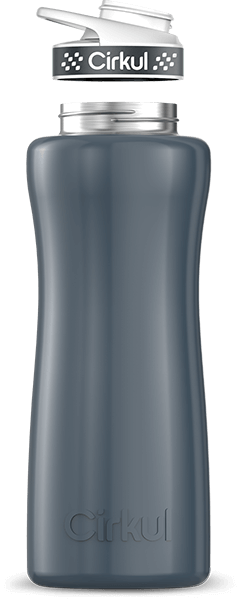 Custom 32oz. Stainless Steel Bottle & Comfort Grip Lid