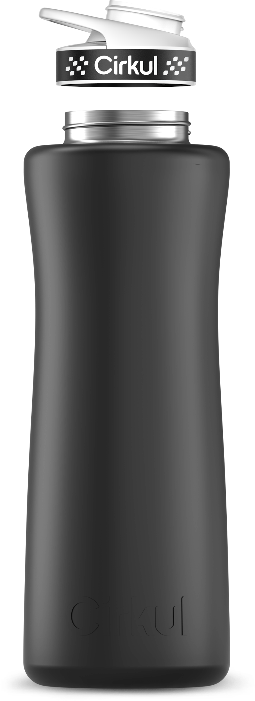 Custom 42oz. Stainless Steel Bottle & Comfort Grip Lid