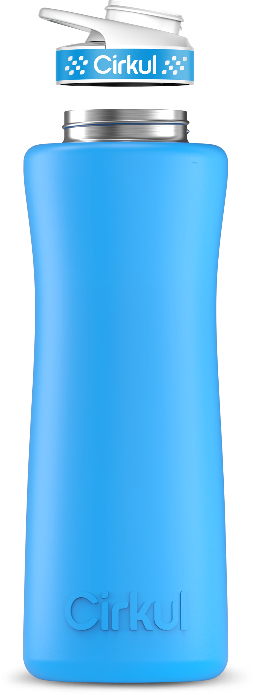 Custom 42oz. Stainless Steel Bottle & Comfort Grip Lid