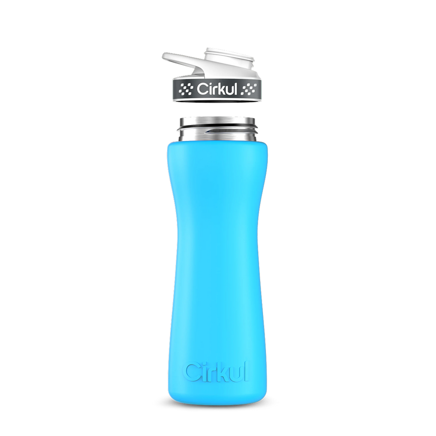 22oz. Stainless Steel Bottle & Comfort Grip Lid