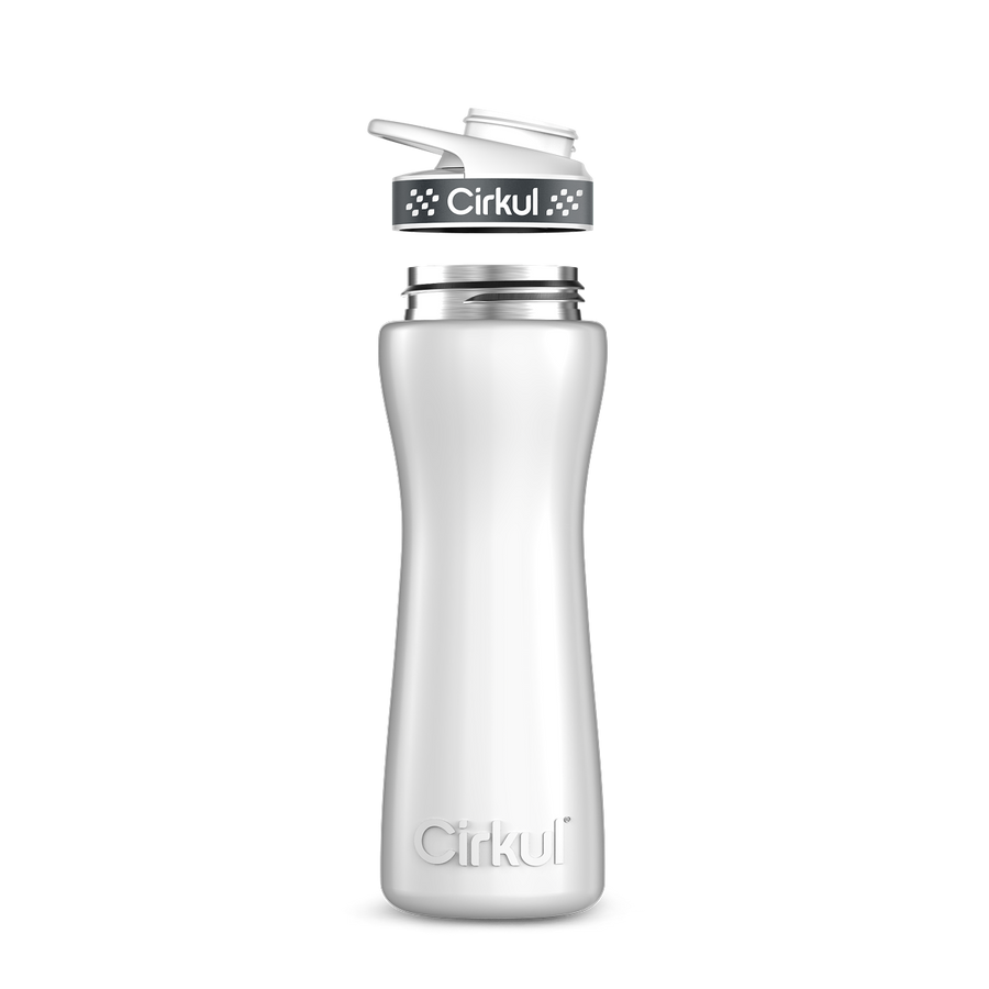 22oz. Stainless Steel Bottle & Comfort Grip Lid